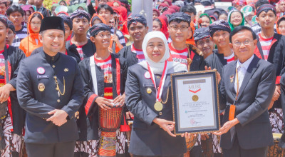2 Rekor Muri jadi Kado Istimewa HUT Pemprov Jatim