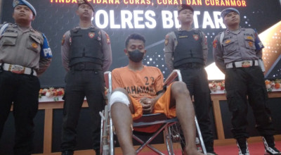 Pelaku Begal 18 TKP di Blitar Ditangkap Polisi