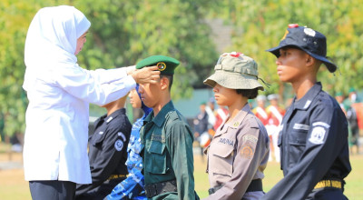Gubernur Khofifah Dijadwalkan Pimpin Pembaretan 1.346 Siswa Taruna Se Jatim