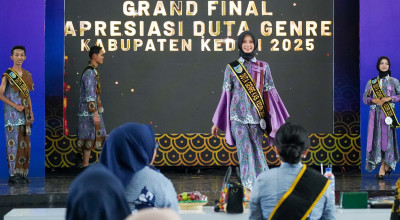 Pemilihan Duta Genre Kediri 2025, Mbak Cicha Dorong Finalis Aktif di Masyarakat