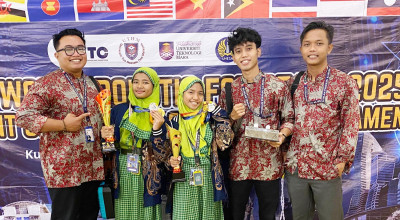 Luar Biasa! Pelajar dari Pulau Terpencil Gresik Juara Robotik Internasional