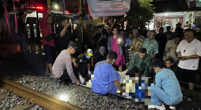 Hendak Menyeberang Perlintasan, Remaja di Tulungagung Tertabrak Kereta Api