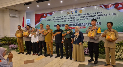 Dukung Ketahanan Pangan, Ponorogo Siapkan 2 Hektare Lahan Jagung di Tiap Desa