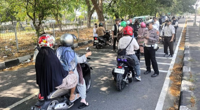 Operasi Pajak Kendaraan Bermotor di Surabaya, Penunggak Hanya Ditegur