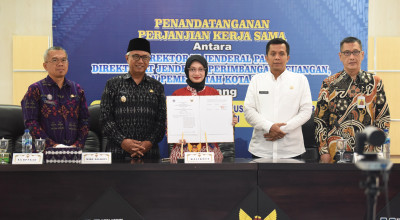 Dorong Optimalisasi Pajak Daerah dan Pusat, Mbak Vinanda Tanda Tangani PKS OP4D