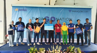 ParagonCorp dan DT Peduli Periksa Kesehatan Petugas Sampah di Surabaya