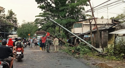 Selama Dua Hari Diterjang Puting Beliung, 31 Rumah Warga Lamongan Rusak