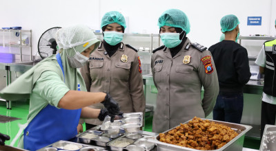 Polres Tulungagung Uji Food Safety di SPPG, Pastikan MBG Higienis