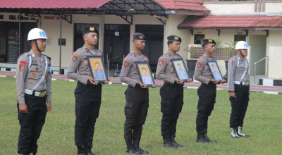 Langgar Disiplin, Empat Anggota Polres Blitar Diberhentikan Dengan Tidak Hormat