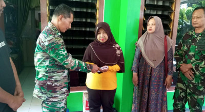 Senapati 96 Bantu Keluarga Almarhum Peltu Dwi Heri Mojokerto