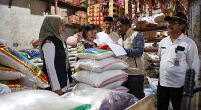 Pastikan Ketersediaan Beras Jelang Nataru, Pemkot Kediri Gelar Sidak