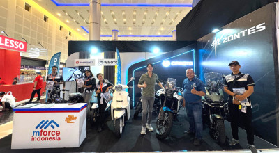 The Biker Shop Ramaikan PRJ Surabaya, Motor Eropa Harga Miring!