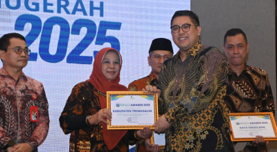 Trenggalek Raih Penghargaan UI Green City Metric 2025