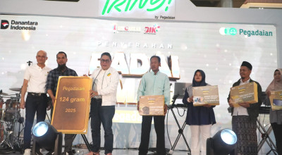 Badai Emas Pegadaian 2025, 43 Nasabah Surabaya Beruntung Raih Hadiah