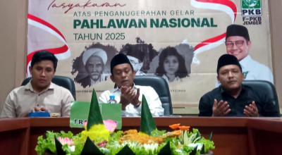 Tiga Tokoh Dianugerahi Gelar Pahlawan, Fraksi PKB DPRD Jember Tasyakkuran