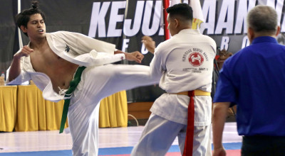 Kejurnas Karate Kyokushinkai Sukses Digelar di Ubaya Sport Center