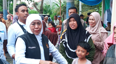 Ratusan Pasar Murah Digelar, Khofifah: Bukan Kompetitor Pasar Tradisional
