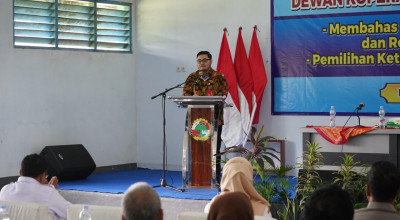 Mas Dhito Ingatkan Pentingnya Regenerasi di Acara Musda Dekopinda Kabupaten Kediri