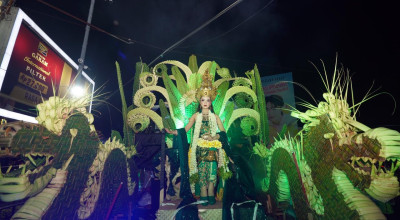 Gudang Garam Persembahkan Kisah Cinta Nyi Roro Kidul di Dhoho Night Carnival 2025