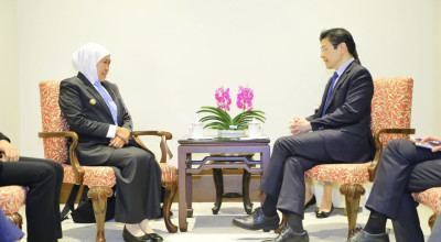 Khofifah Bertemu Lawrence Wong, Bahas Kerja Sama Strategis Jatim–Singapura