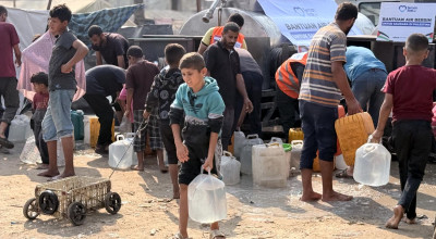 Krisis Air di Gaza, Teman Baik Selamatkan Ribuan Nyawa