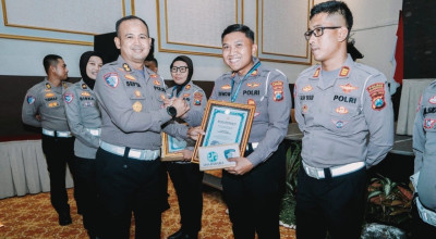 Catat Penurunan Angka Laka Lantas, Polres Ponorogo Terbaik 1 se Polda Jatim