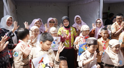 Gebyar Inklusi 2025, Mbak Vinanda Dorong Ekosistem Pendidikan Inklusif di Kota Kediri