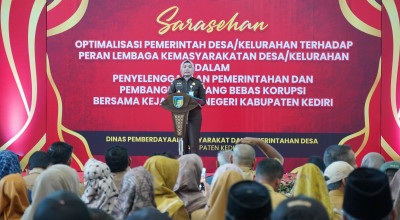 Gandeng Kejaksaan, Mas Dhito Dukung Tata Kelola Pemerintahan Desa Bebas Korupsi