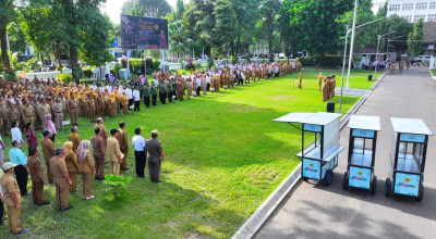 24 PKL Jalan Joyoboyo dan Patiunus Dipindahkan ke Pasar Banjaran Kediri