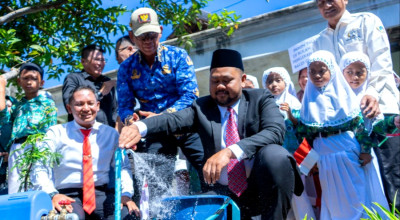 Sambungan SPAM Umbulan Tuntas, Warga Duduksampeyan Gresik Bisa Nikmati Air Bersih