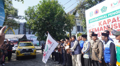 FOZ Jatim Kirim 103 Ton Bantuan Rp2,3 Miliar ke Korban Bencana Sumatera