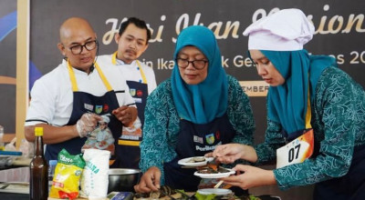Menuju Generasi Emas 2045, TP PKK Pemkab Kediri Gelar Lomba Cipta Menu Ikan 2025