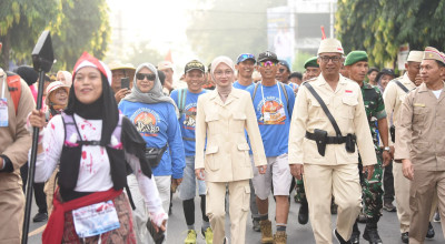Ikuti Napak Tilas Jenderal Soedirman, Wali Kota Kediri Ajak Generasi Muda Hidupkan Semangat Juang