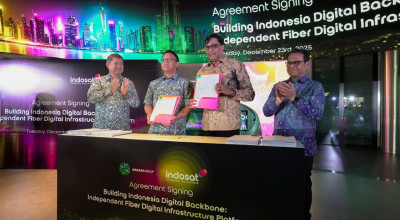 Kolaborasi Indosat dengan Arsari dan Northstar Kuatkan Sektor Digital di Indonesia