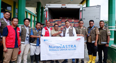 Nurani Astra Terjunkan Alat Berat dan 35.500 Paket Bantuan ke Wilayah Bencana Su