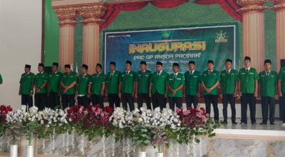 Peduli Lingkungan, GP Ansor Paciran Lamongan Kenalkan Program Bank Sampah