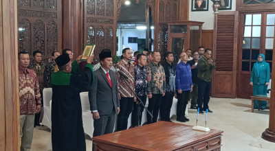 Mantan Sekda Tulungagung Akhirnya Dilantik Sebagai Kepala Disnakertrans
