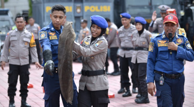 Polres Gresik Bekali Bhabinkamtibmas dengan Pelatihan Polisi Penolong