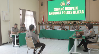 Kasus Salah Tangkap, 4 Anggota Satreskrim Polres Blitar Jalani Sidang Disiplin