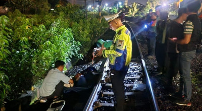 Pria Lamongan Ditemukan Meninggal di Sebelah Rel, Polisi Lakukan Penyelidikan