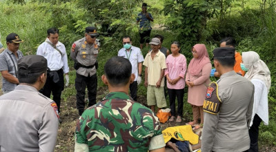 Seorang Pria Ditemukan Tewas di Sungai Irigasi Persawahan Kediri