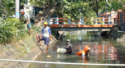Kali Sumargo Lamongan Bakal Disulap Jadi Area Pemancingan Keluarga