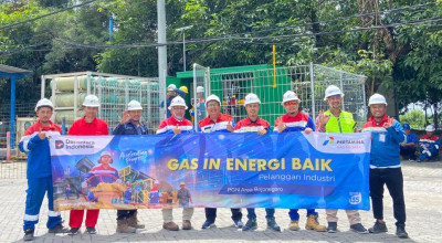 PGN Salurkan Gas ke BMI Lamongan, Biaya Produksi Mulai Turun