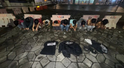 Diduga Hendak Tawuran, 10 Pemuda Diamankan Polda Jatim