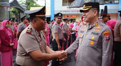 Puluhan Personel Polres Tulungagung Naik Pangkat, Ini Pesan Kapolres