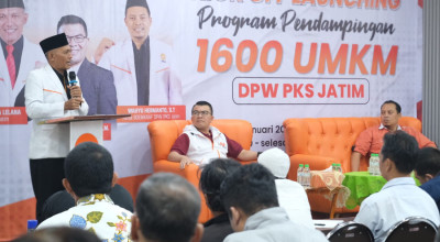 PKS Jatim Luncurkan Program Pendampingan 1.600 UMKM Selama Satu Tahun, Fokus Naik Kelas