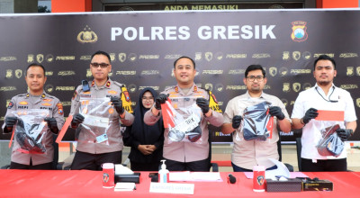 Polres Gresik Ungkap Curat Truk dan Penipuan Penggelapan Motor