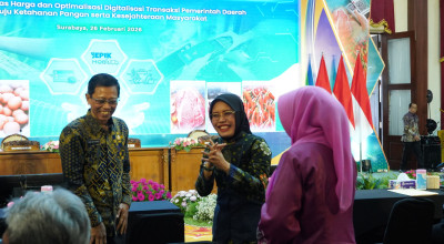 Hadiri High Level Meeting TPID dan TP2DD se-Jatim, Ini Langkah Pemkab Kediri Cegah Inflasi