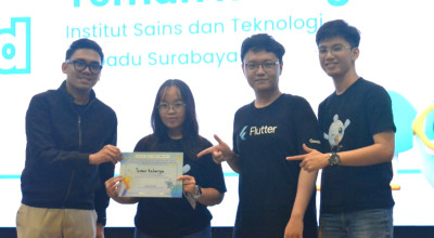 Solusi Lansia dan AI, Mahasiswa ISTTS Borong Juara di Flutter Fusion 2026