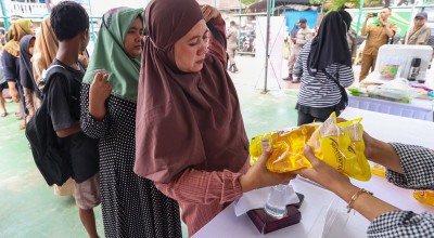 Gerakan Pangan Murah di Surabaya Jelang Ramadan 2026
